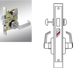 Show details for Cal Royal NM8440 Heavy Duty Grade 1, Privacy with Deadbolt Mortise Lockset Cal Royal NM8440